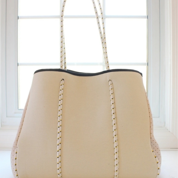 Neoprene/Denim Tote bag NWT - Picture 4 of 4